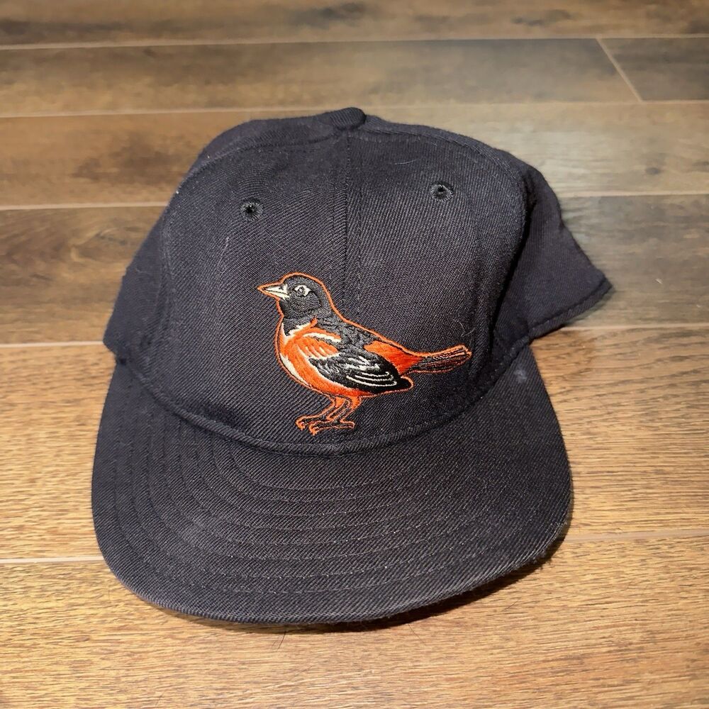 Vtg Baltimore Orioles New Era 59FIFTY Wool Blend Fitted Hat Cap Sz 7